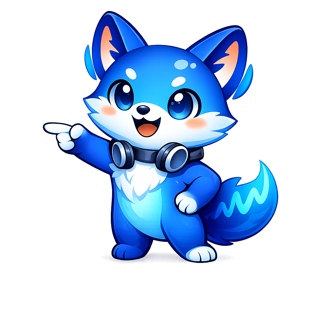 LocalSpeechGen mascot guiding custom voice creation